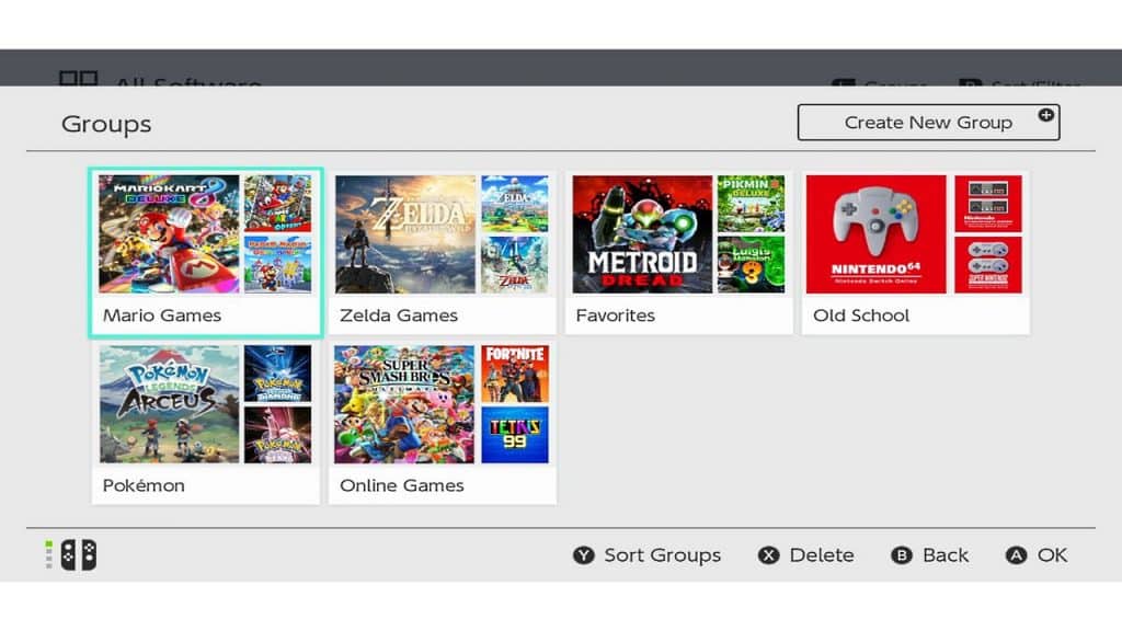 Nintendo switch