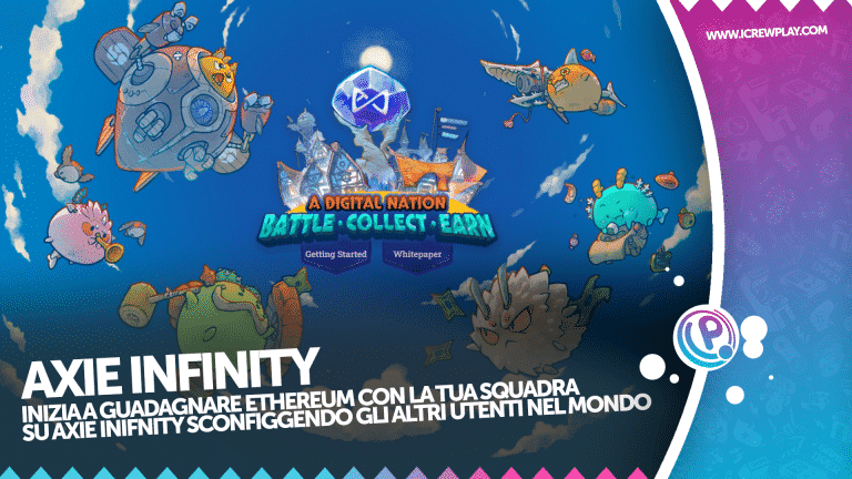 Axie infinity, guadagna soldi veri giocando