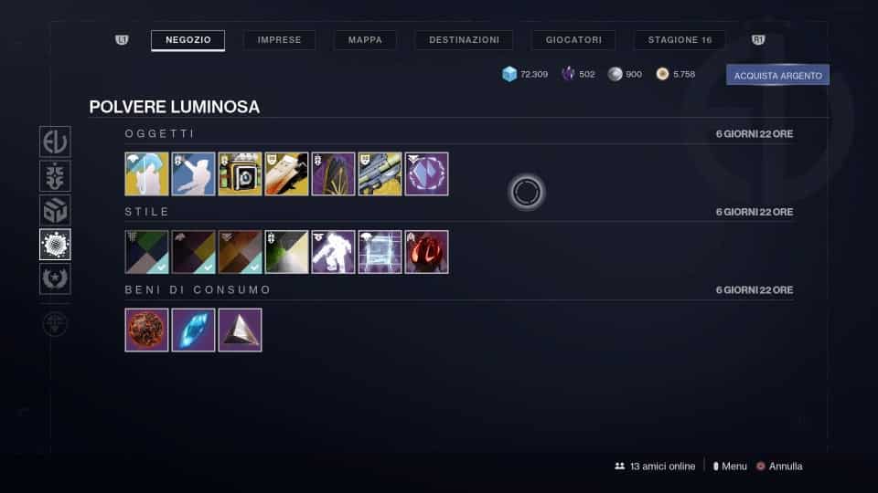 Destiny 2: tutte le novità del reset settimanale e della rotazione giornaliera