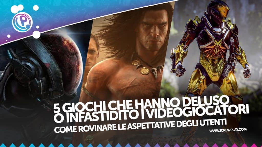 5 giochi che hanno deluso o infastidito i videogiocatori