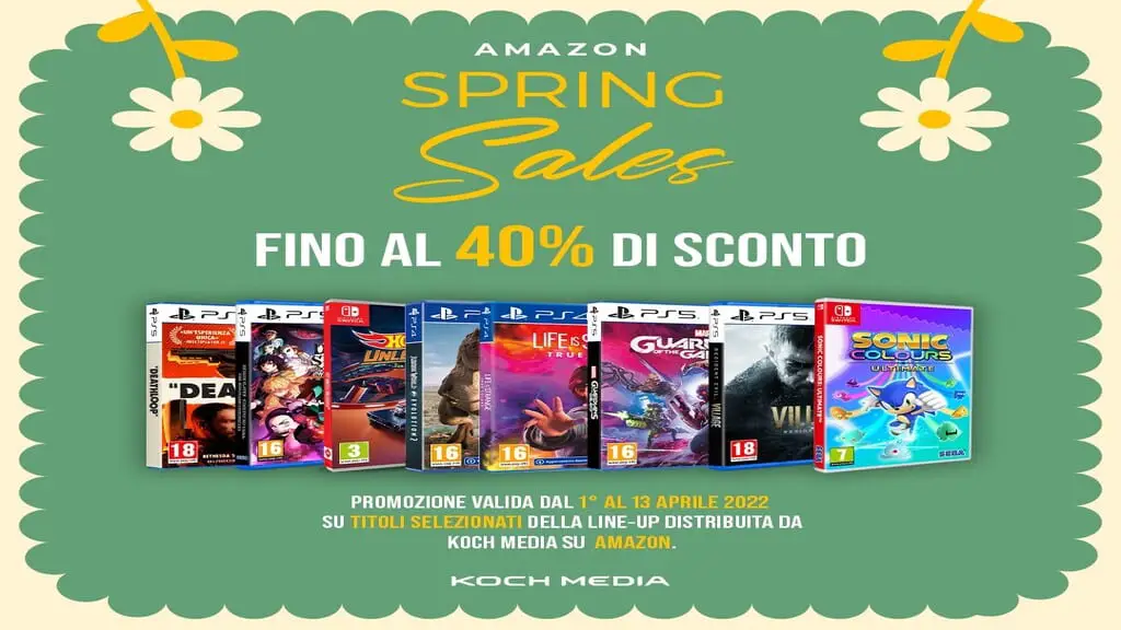 Koch Media Spring Sales Amazon 2022