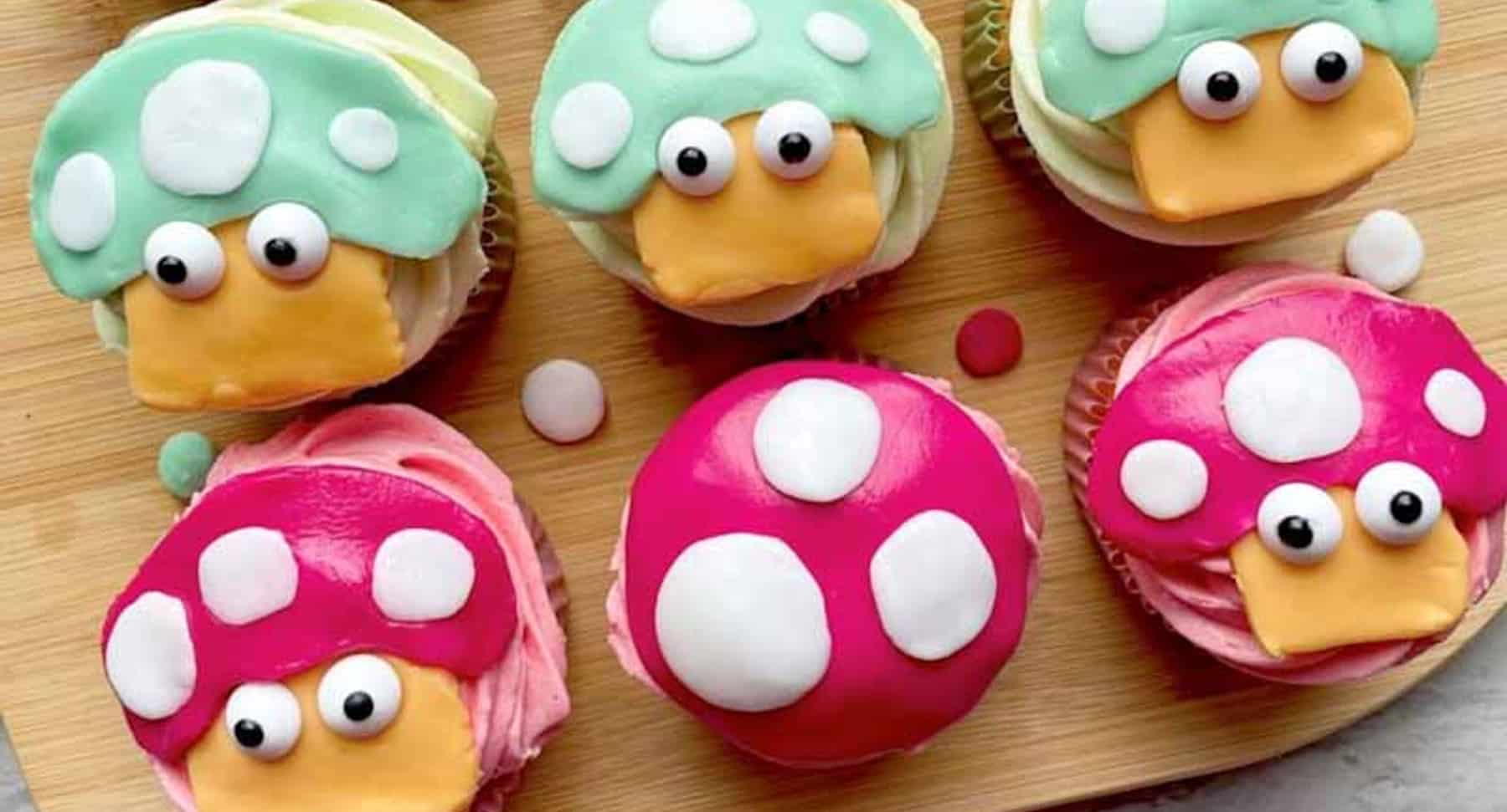 Mario Cupcakes (Super Mario Bros)