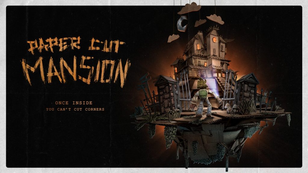 Paper cut mansion