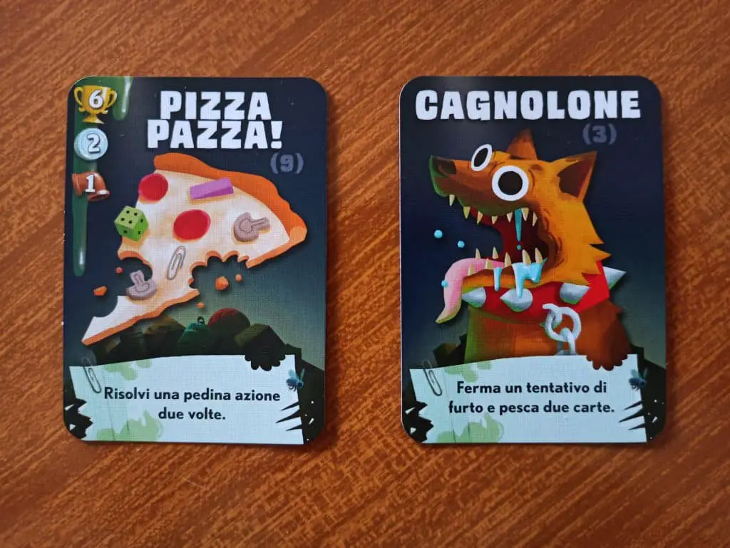 Procioni Puzzoni pizza pazza e cagnolone