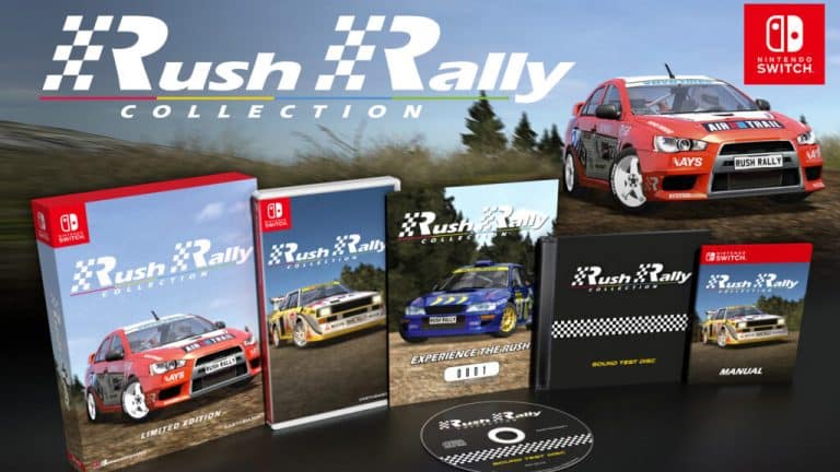 Rush rally collection arriva in edizione fisica su nintendo switch
