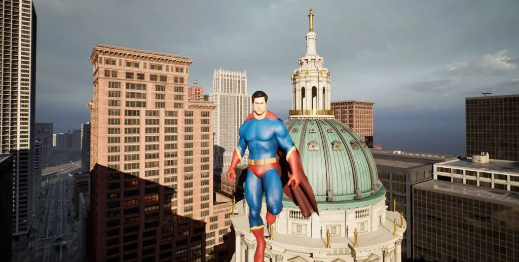 Superman e Unreal Engine 5: arriva il primo "gameplay" 1