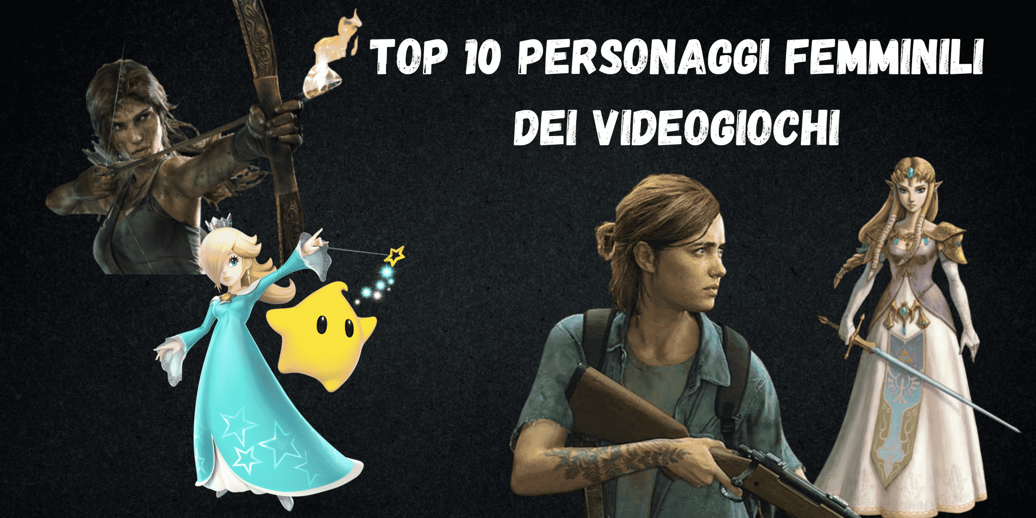 top 10 personaggi femminili dei videogiochi