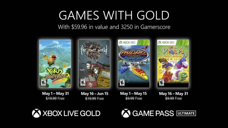 Sorpresa Xbox: altri 3 giochi gratis a maggio nei Games with Gold! 1