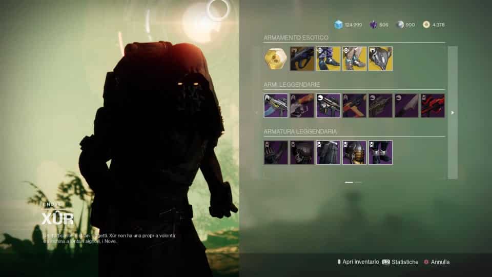 Destiny 2: guida alla location di Xur e alle esotiche della settimana (29 aprile-3 maggio)
