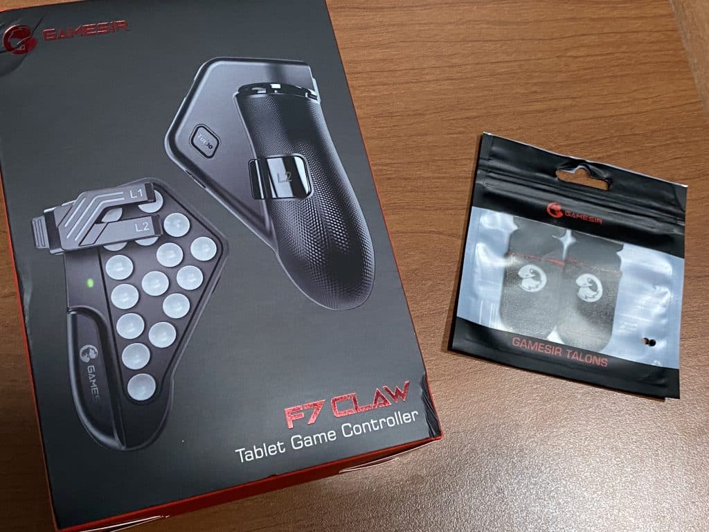 Gamesir f7 claw controller per tablet e gamesir talons finger sleeves: la recensione