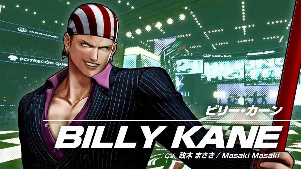 The King of Fighters XV Billy Kane