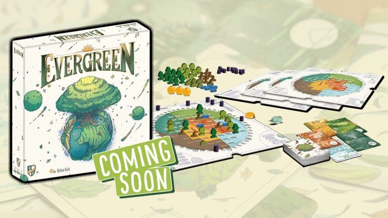 Evergreen, annunciato il nuovo gioco da tavolo di Horrible Games