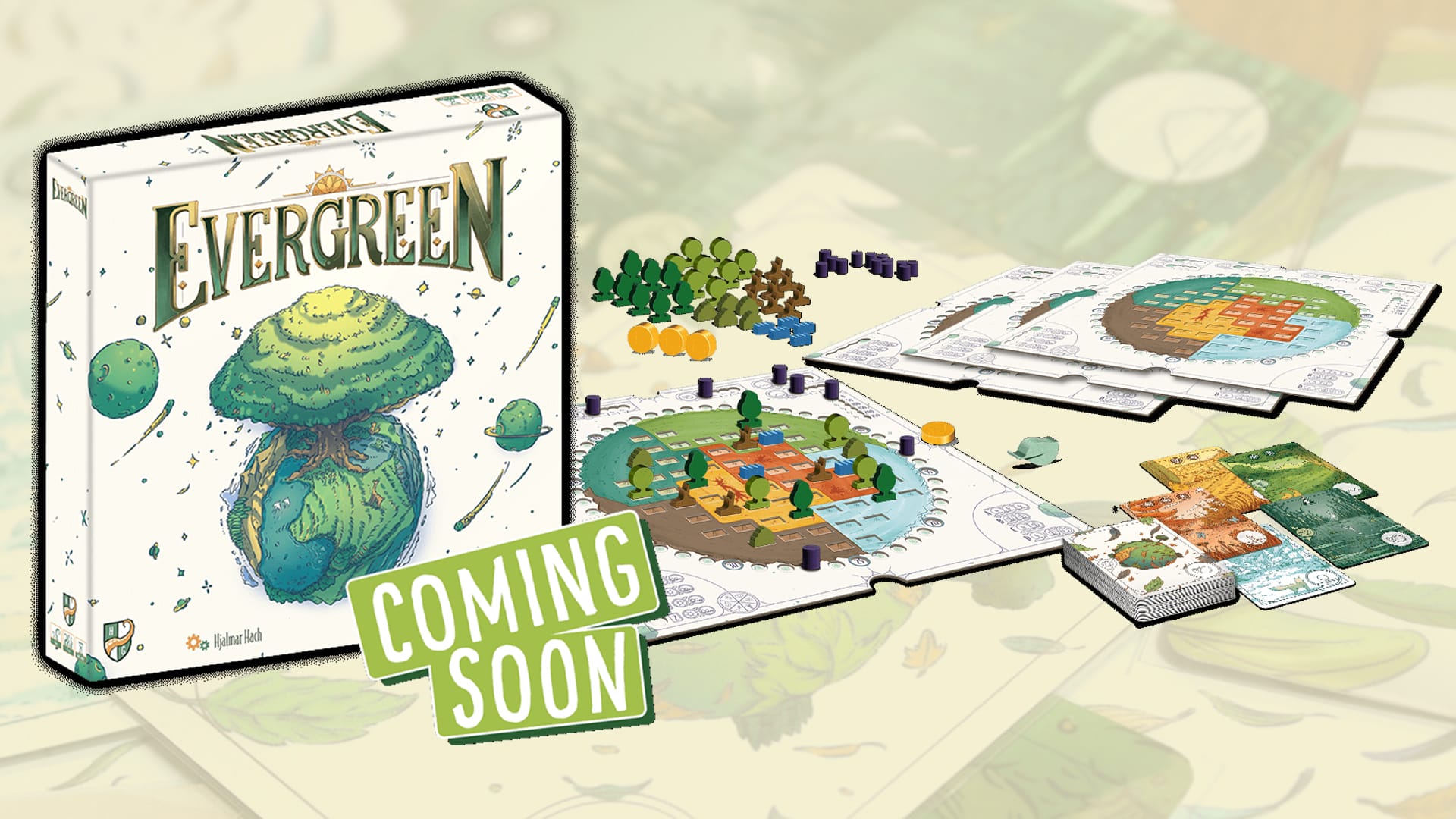 Evergreen, annunciato il nuovo gioco da tavolo di Horrible Games
