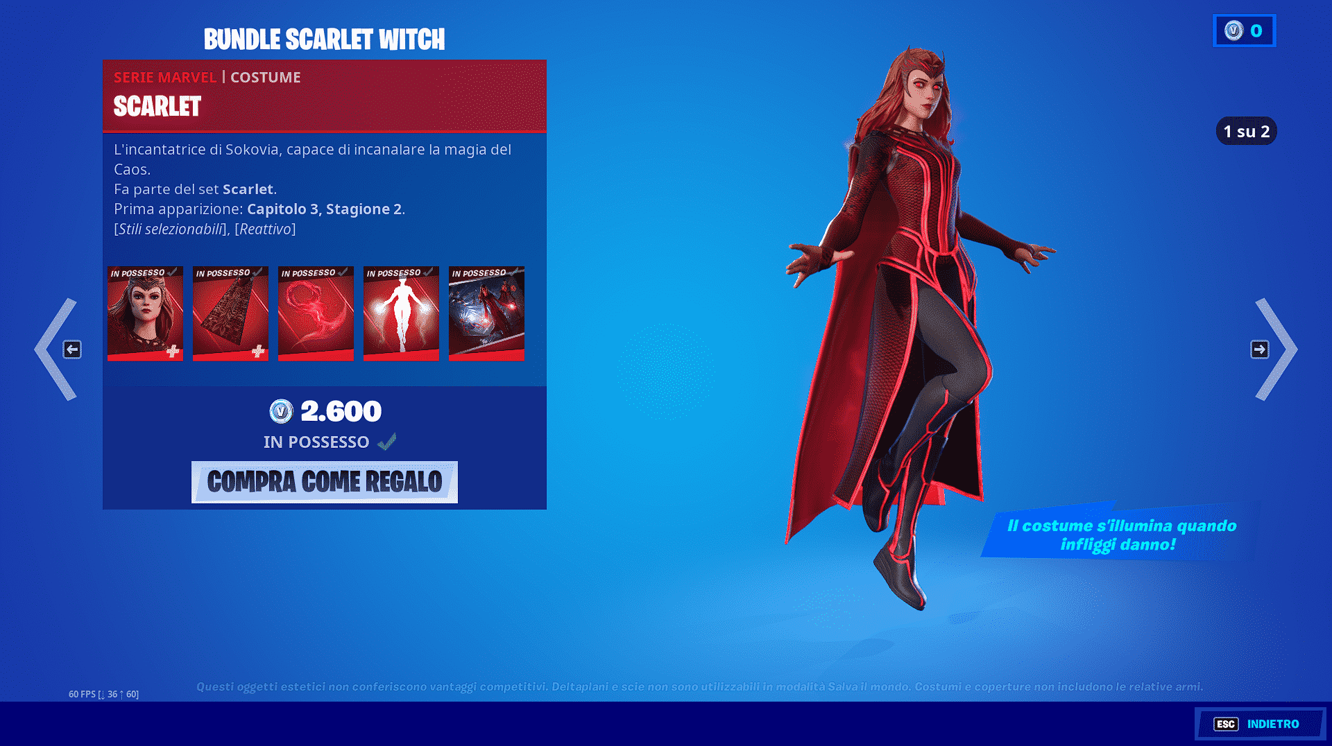 Scarlet Witch fa la sua comparsa su Fortnite! 1