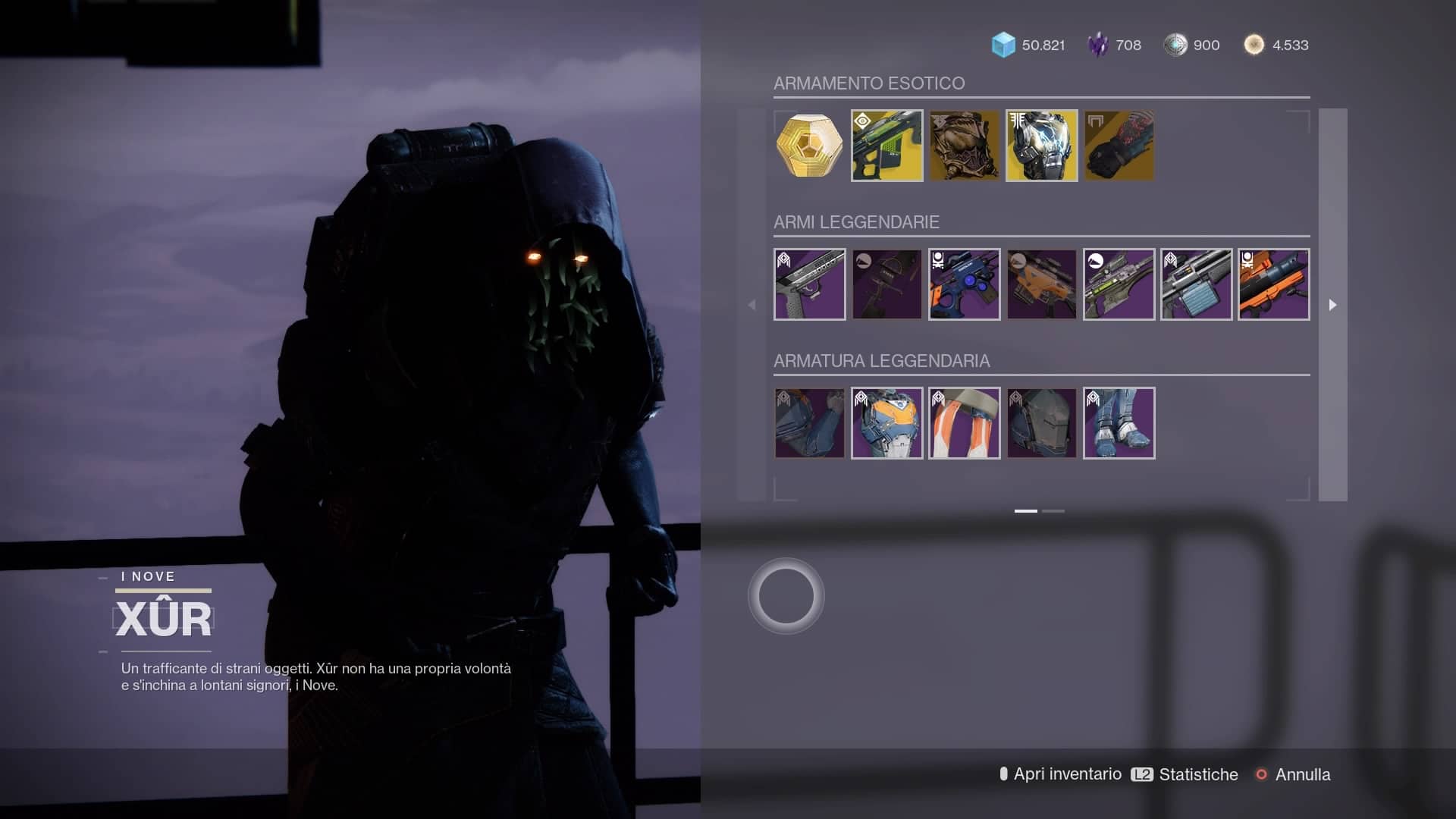 Destiny 2: guida alla location di Xur e alle location della settimana (27-31 maggio)
