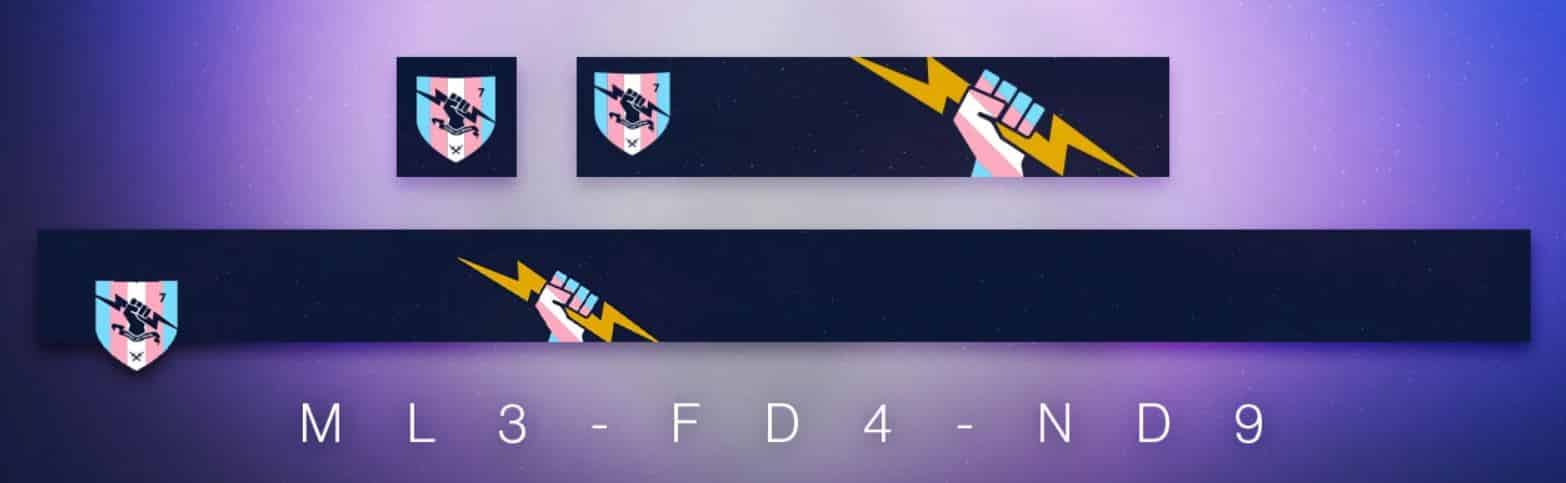 Destiny 2: Bungie ripropone un emblema per festeggiare il mese del Pride!