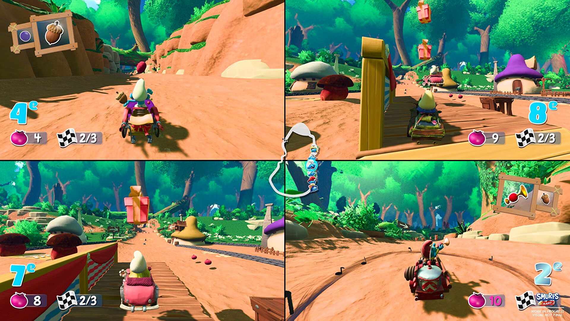 Smurfs Kart: i Puffi tornano in questo simpatico racing game arcade