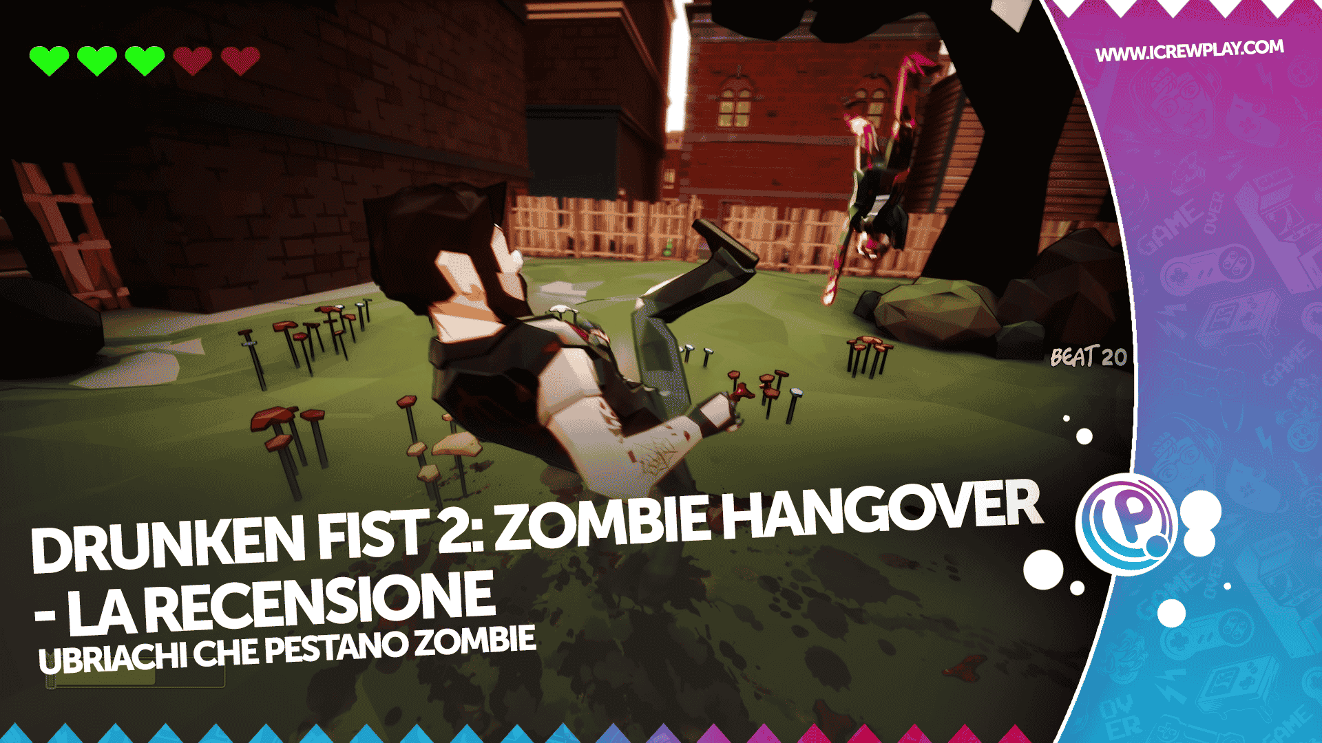 Drunken Fist 2: Zombie Hangover la recensione per PlayStation 5