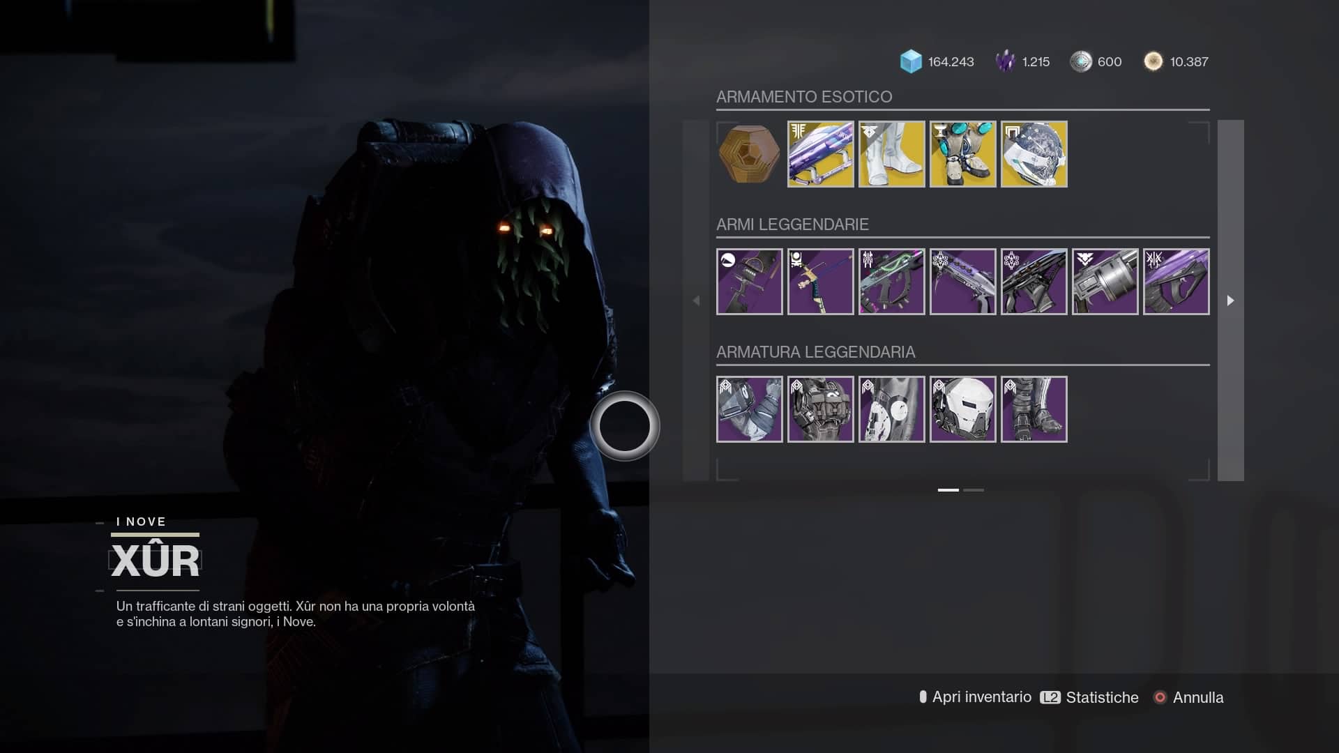 Destiny 2: guida alla location di Xur e alle esotiche della settimana (10-14 giugno)