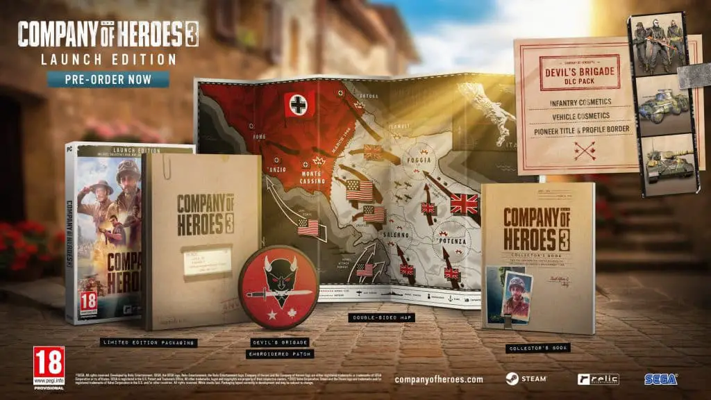Company of Heroes 3 preorder