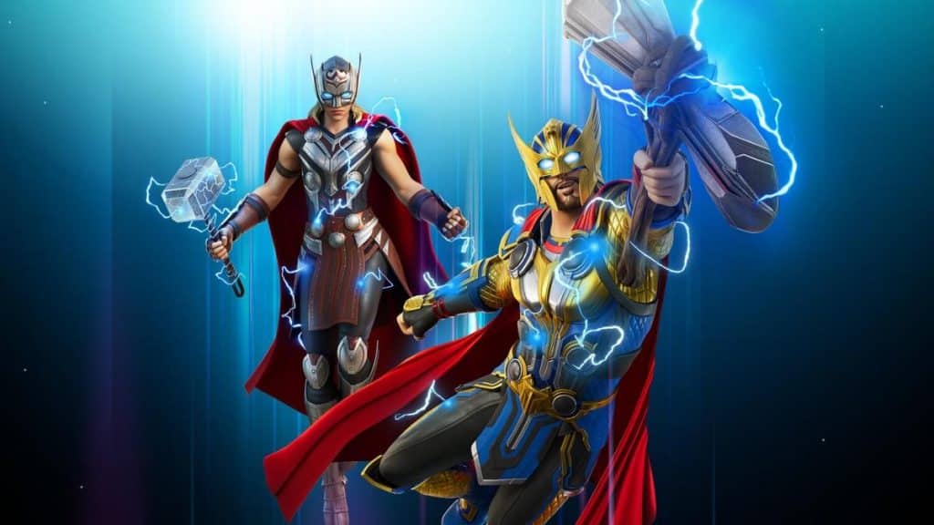 Fortnite thor love and thunder