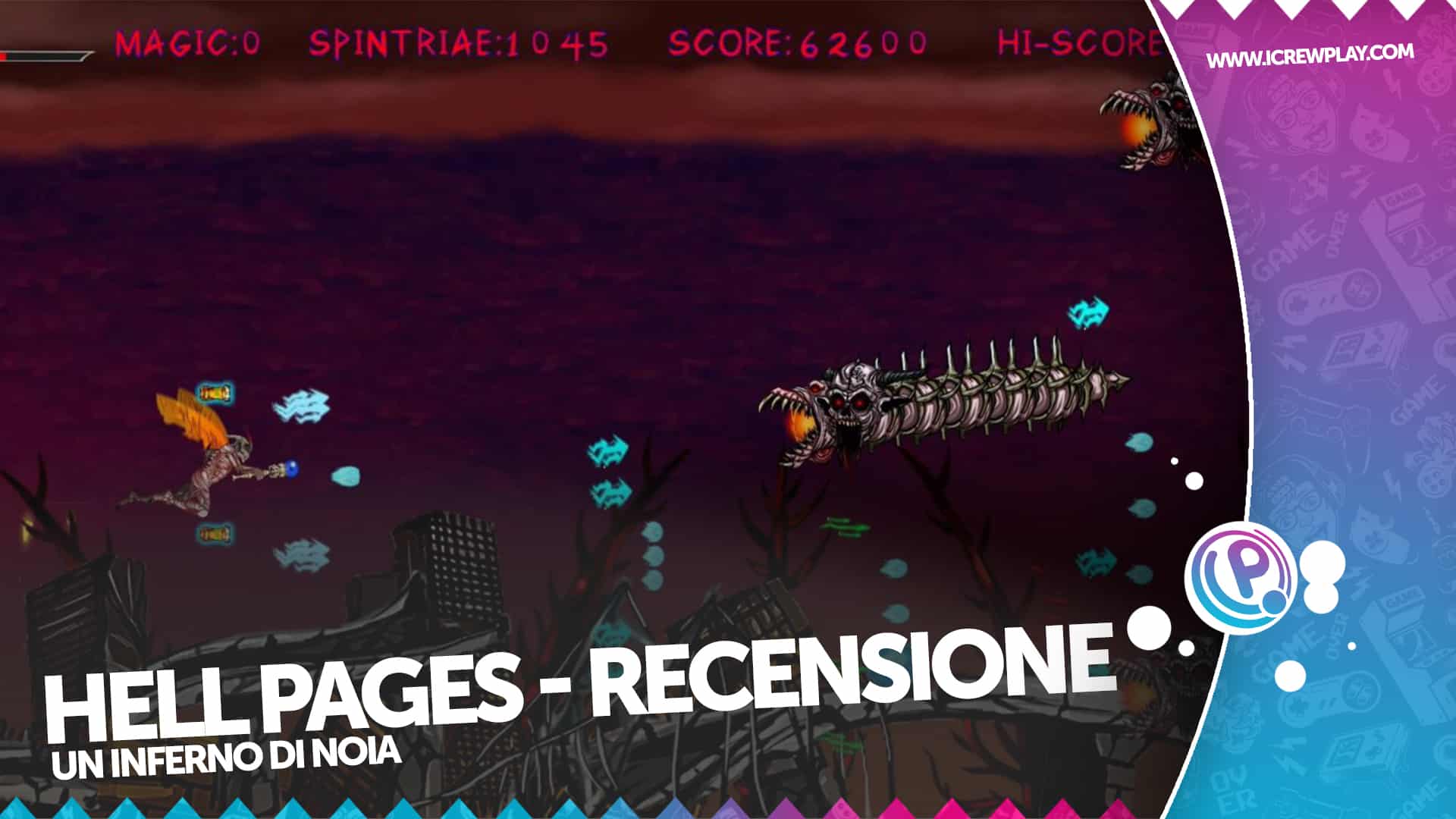 Hell Pages la recensione di un titolo infernalmente noioso