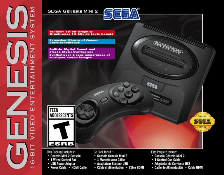 Sega genesis mini 2 esce ad ottobre