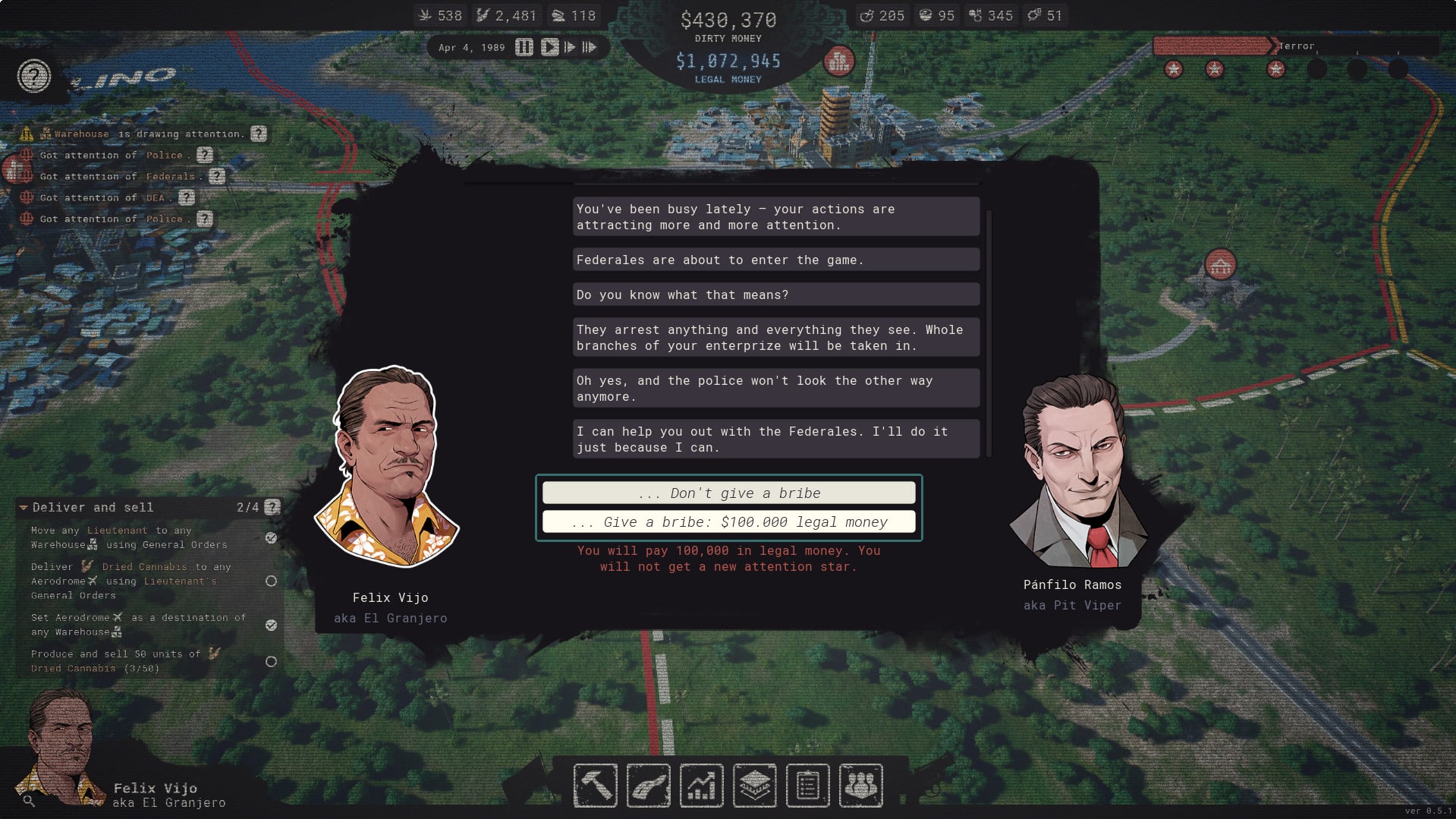 Cartel Tycoon screen