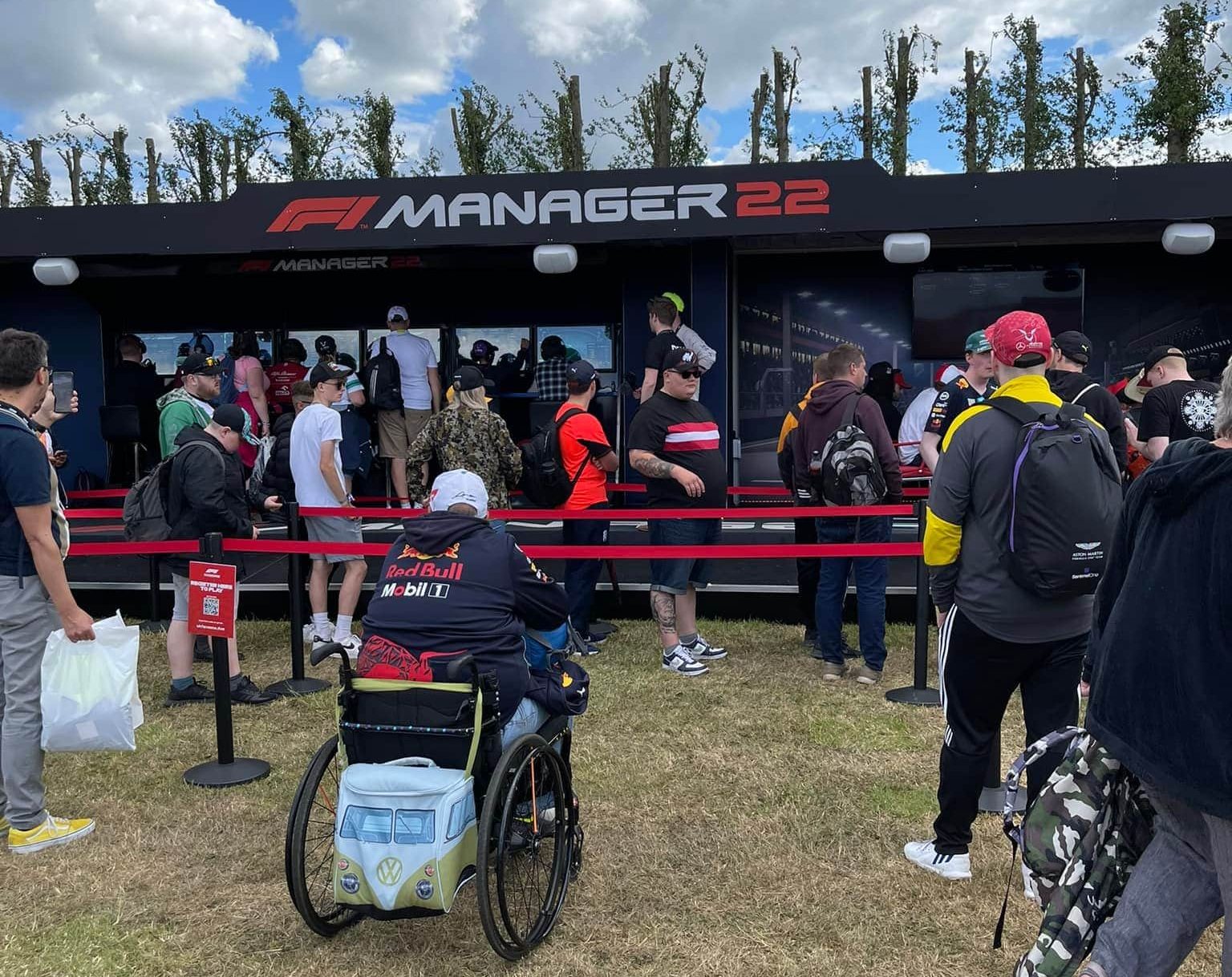 F1 Manager 2022, a Silverstone lo stand del manageriale di Formula 1