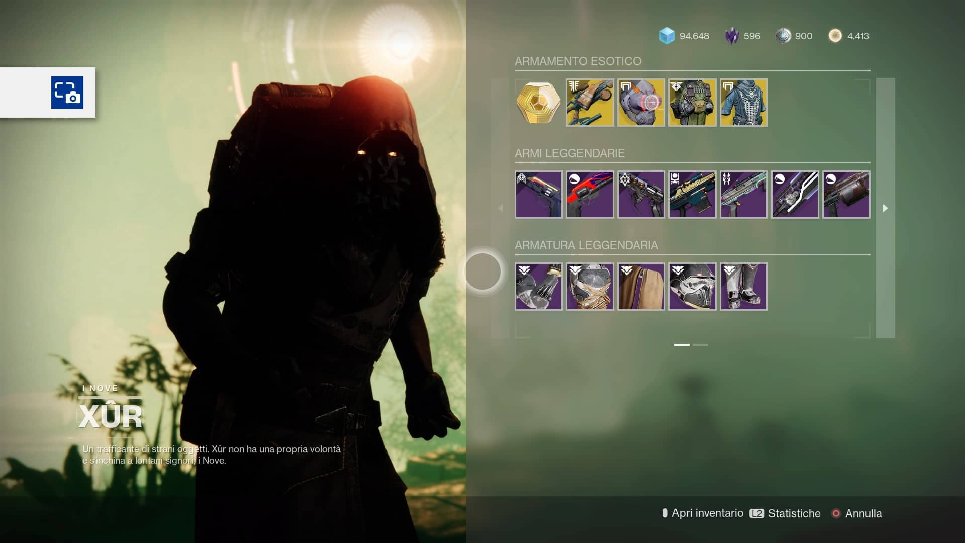 Destiny 2: guida alla location di Xur e alle esotiche della settimana (22-26 luglio) 1