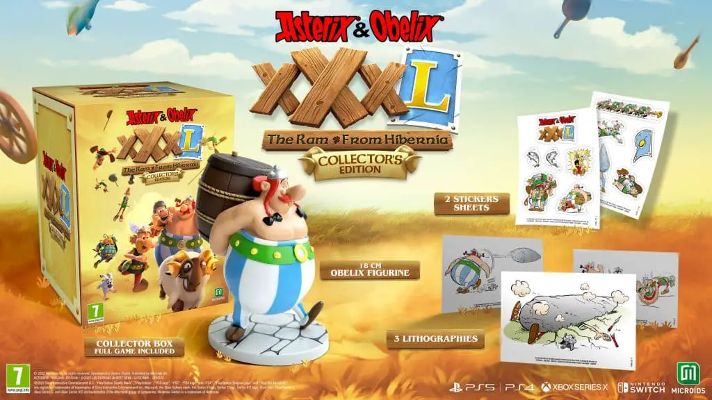 Asterix & Obelix XXXL: The Ram From Hibernia, ecco le edizioni fisiche