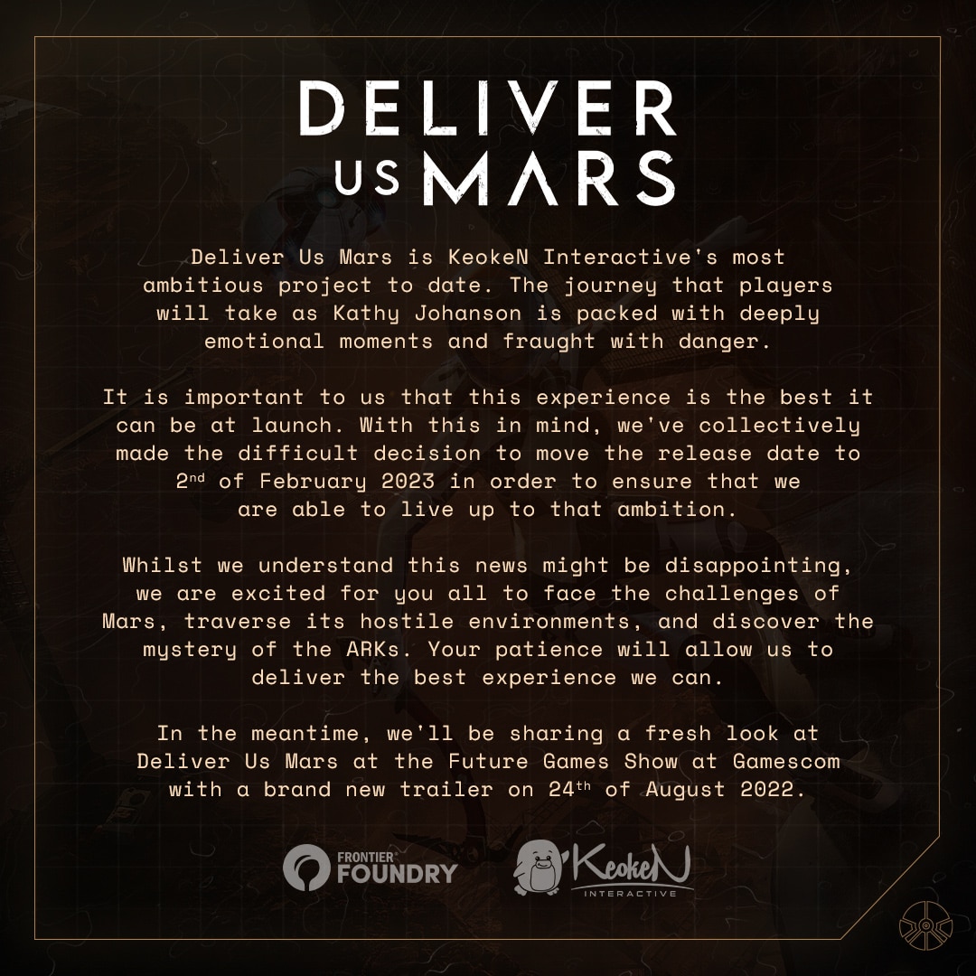 Deliver Us Mars