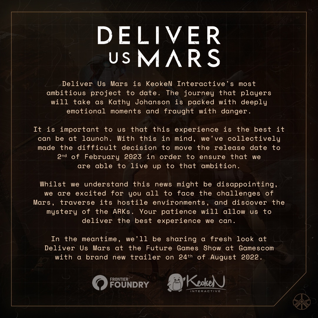 Deliver Us Mars