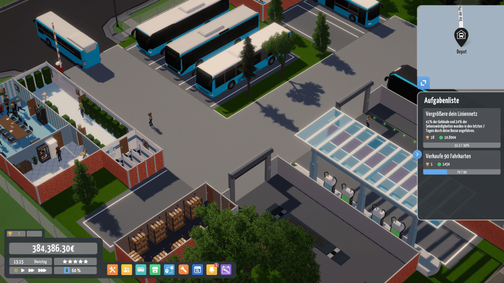 City bus manager