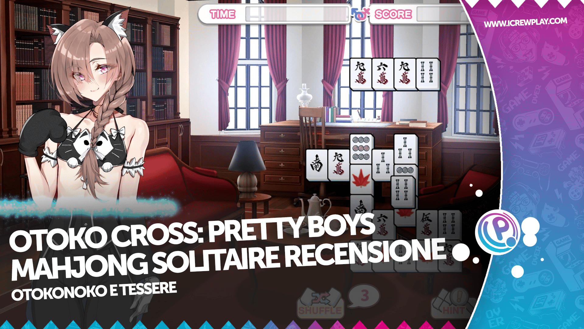 Otoko Cross: Pretty Boys Mahjong Solitaire - Recensione per PlayStation 4