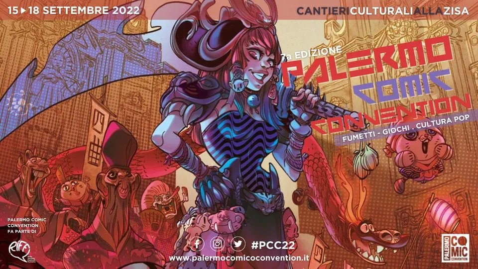 Palermo Comic Convention dal 15 al 18 Settembre