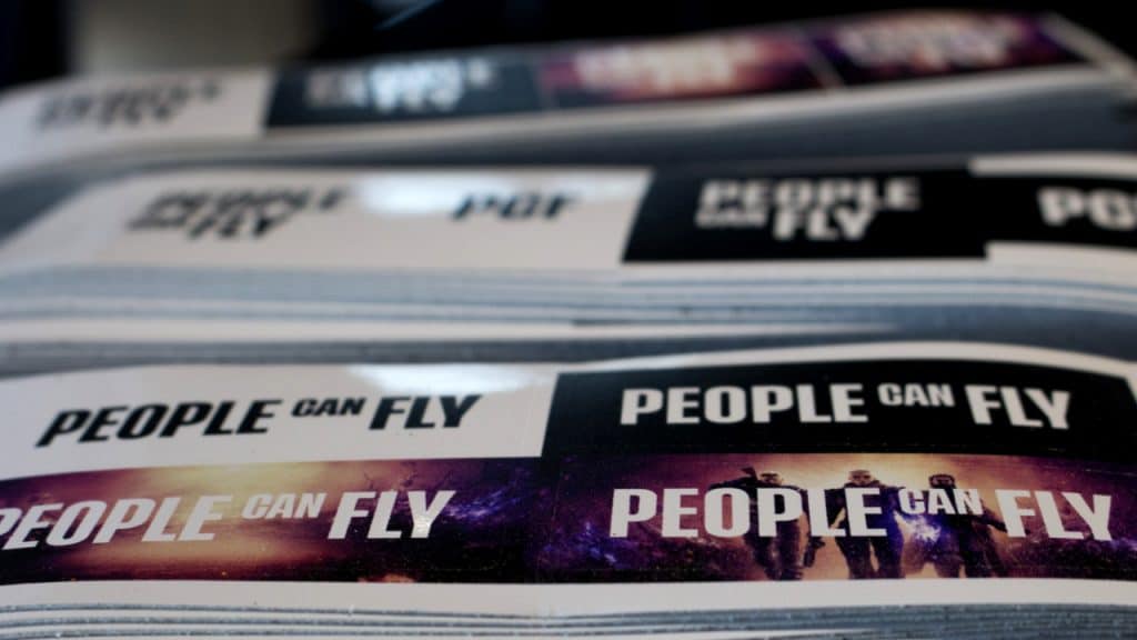 People can fly