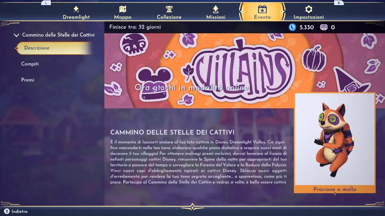 Disney Dreamlight Valley: la guida all'aggiornamento di Scar!