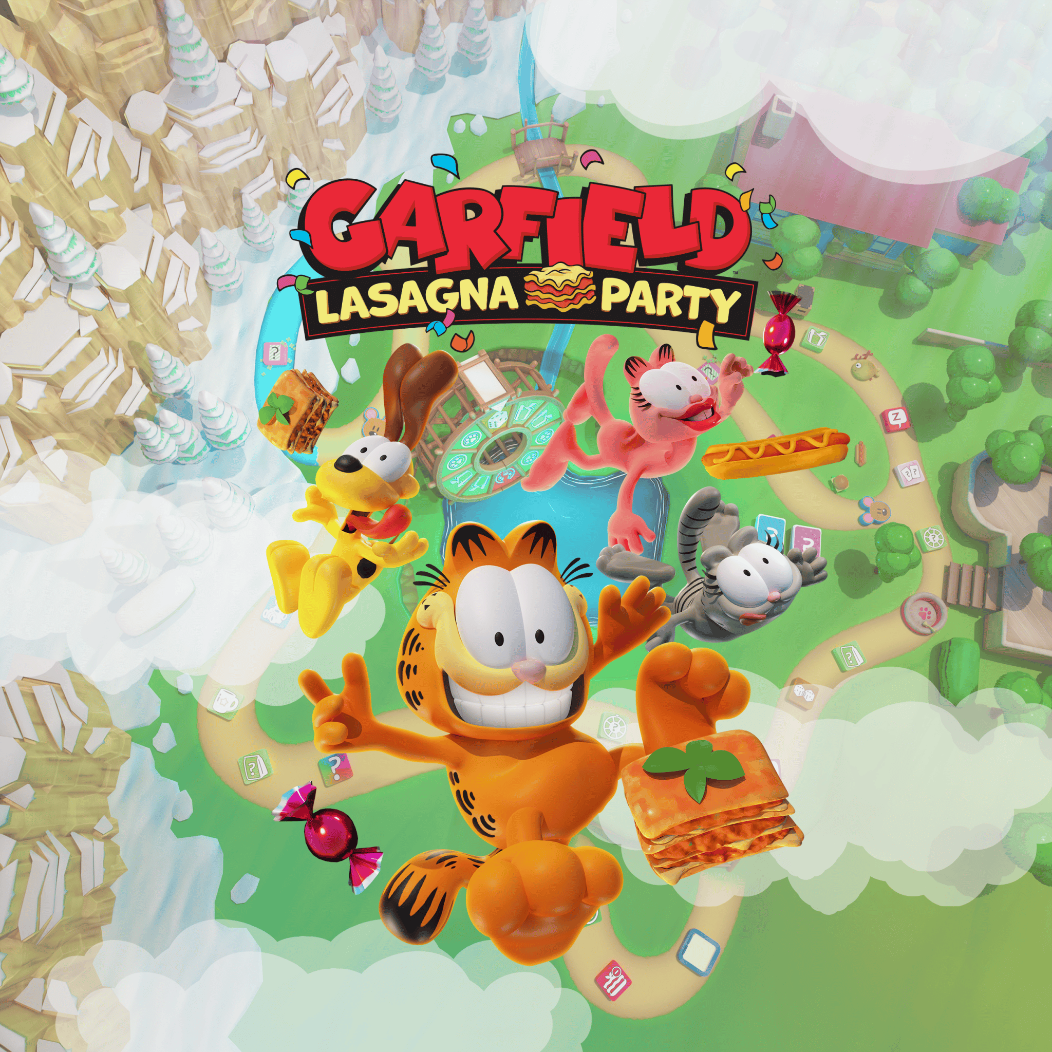 garfield lasagna party