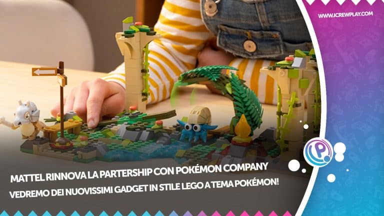 Mattel Rinnova la Partership con Pokémon Company
