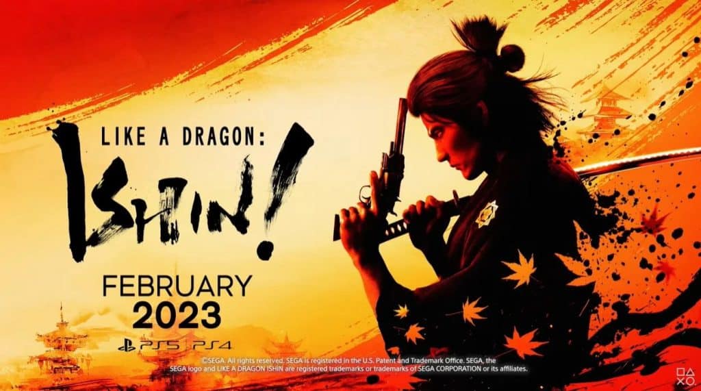 Like a dragon: ishin!