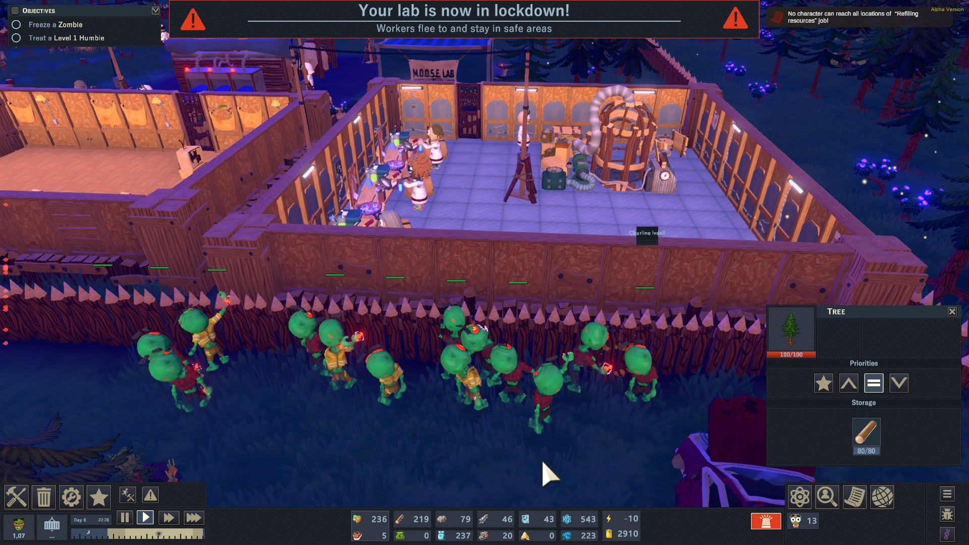 Zombie Cure Lab