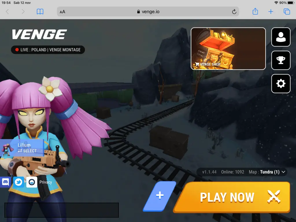 Venge.io: un gioco per quando ti annoi
