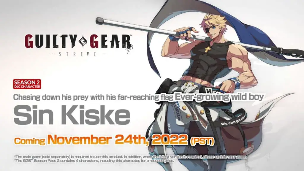 Guilty Gear Strive Sin Kiske 03