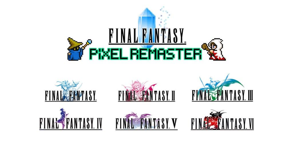 Final Fantasy pixel remaster