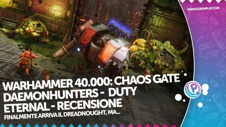 Recensione warhammer 40,000: chaos gate - daemonhunters - duty eternal: un dlc esplosivo!