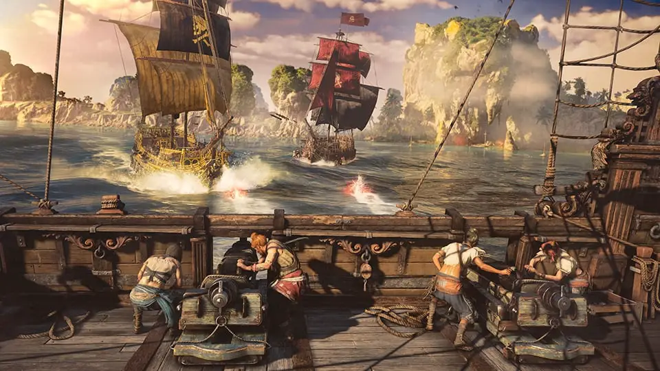 Skull & Bones combattimento