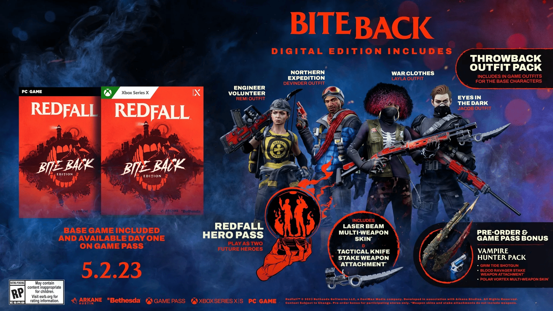 Redfall bonus preorder