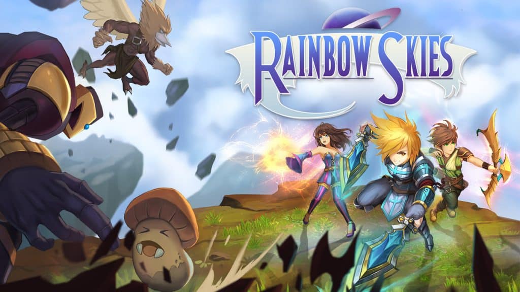 Rainbow skies