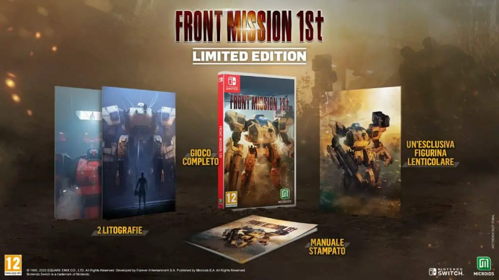Front Mission 1st Remake limited editiomn